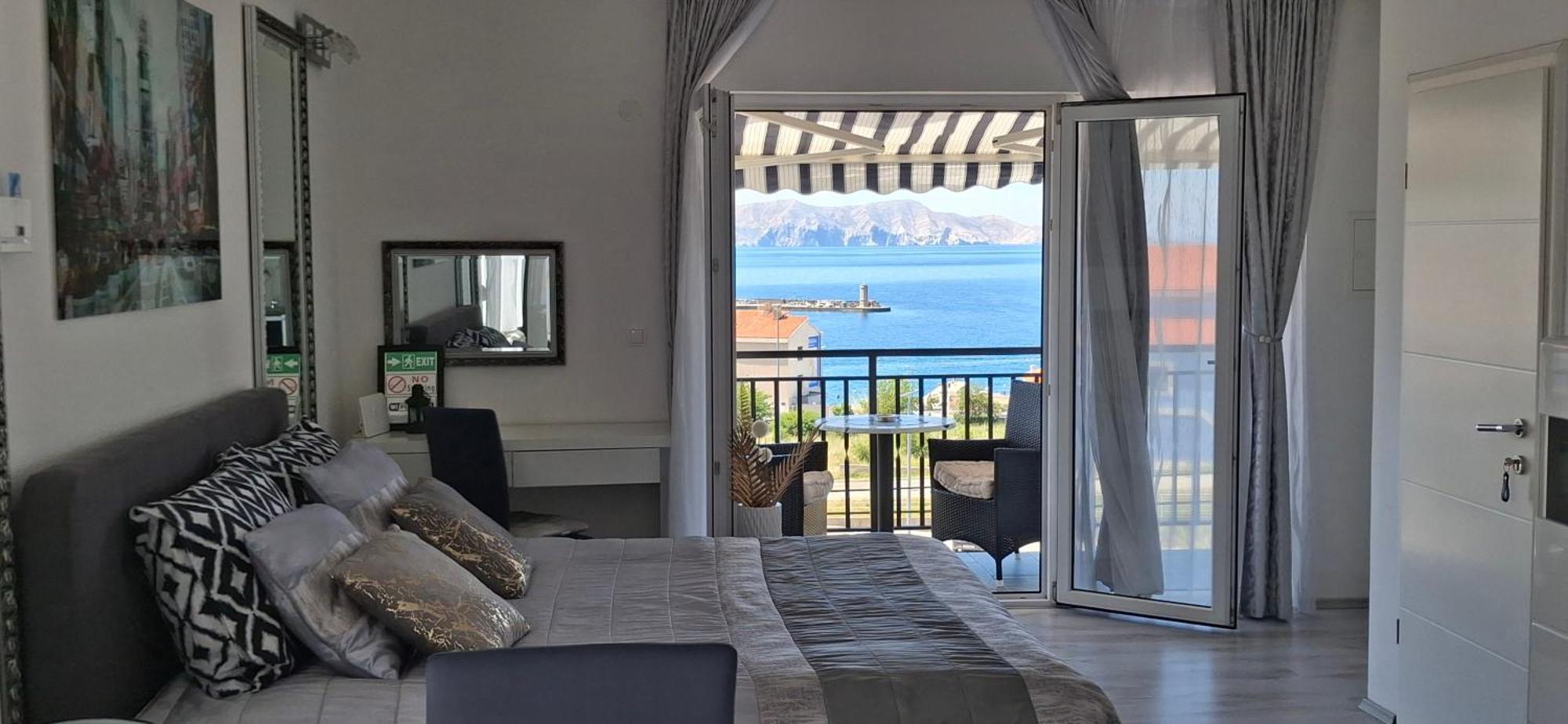 Beautyful Sea View 6 Luxury Studio Danijela 1 Senj  Esterno foto